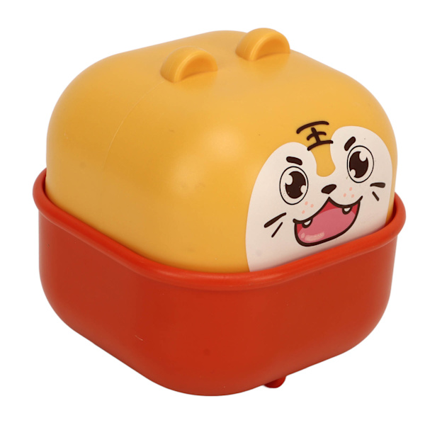Baby Push and Go Biler Plast Søt Blank Overflate Inertial Dyr Baby Bil Leke for Foreldre-Barn Interaksjon Tiger
