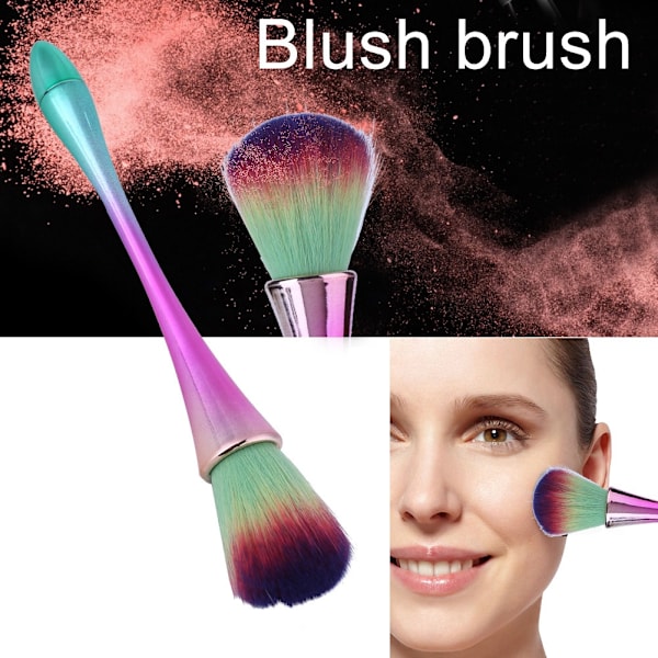Blød Negle Støv Rengøringsbørste Neglekunst Pulver Støv Fjerningsbørster Manicure DIY Værktøj 4