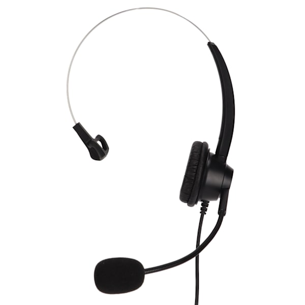 H360‑3.5MV 3.5mm kontorhodesett Monaural Call Center-hodesett Støtter høyttalervolumkontroll og mikrofondemping
