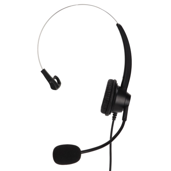 H360‑3.5MV 3.5mm Office Headset Monaural Call Center Headset Understøtter Højttaler Lydstyrkekontrol og Mikrofon Mute