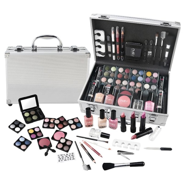 Zmile Cosmetics Makeup Box fransk manikyr sølv