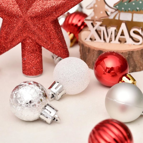 Julgransdekorationer Nyårsgåvor Julgranspynt för hemmet D 30PCS
