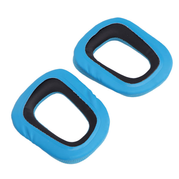 Ersättning Öronkuddar Öronkuddar Minnesskum Headset Öronkuddar för Logitech G35 G930 G430 F450 Hörlurar Blå