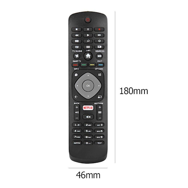 Universal Philips smart-TV-fjärrkontroll med Netflix