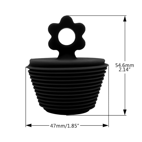Silikon Badkarsplugg Universell Badkarsplugg Blomma Badkar Avloppsplugg Plugg för Kök Badkar Sänka Avlopp