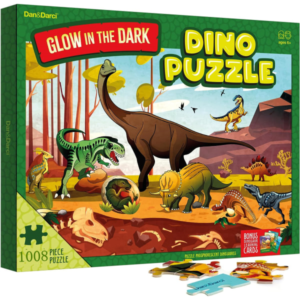 Jättepopulär Julkalender med Dinosaurier i Blindbox - DIY Tyrannosaurus Dinosaurie Leksakssats H