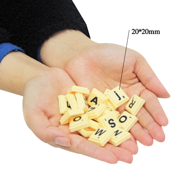Perheen Alkuperäinen Scrabble Lapsille Opettavainen Englannin Kielipeli