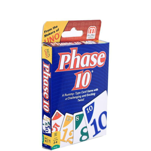 UNO Card Thickened Board Game Englanninkielinen versio Uno Card Entertainment Poker Phase10