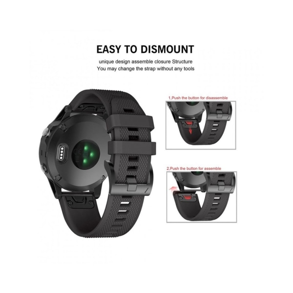 Armbånd • Garmin Fenix 5 / 5 Plus / 6 / 6 Pro / 7 / Forerunner...