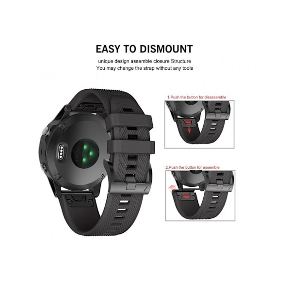 Ranneke • Garmin Fenix 5 / 5 Plus / 6 / 6 Pro / 7 / Forerunne...