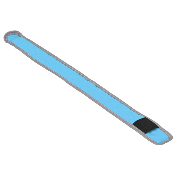 LED-armband med reflekterande ljus, justerbar för utomhuslöpning på natten - Blå