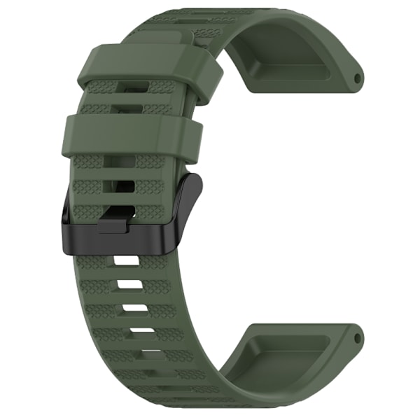 Armbandsband kompatibel med Garmin Fenix 7/6/5 Silikon Army Gre