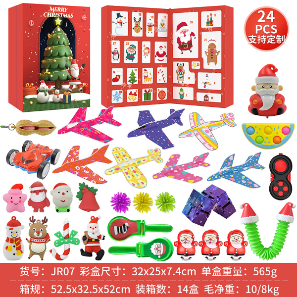 24pcs Fidget Toy Set sensorisk leksak för vuxna barn