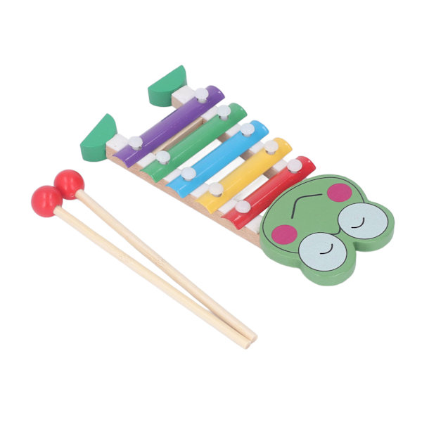 Trexylofon Multifarget Baby Percussion Musikkleker for Førskolelæring Frosk