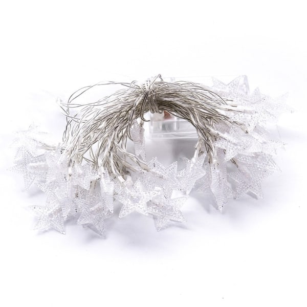 Juldekorationer LED Små Färgade Ljus Stjärnsträng Stjärnhimmel Blinkande Ljus Color-6M40led USB