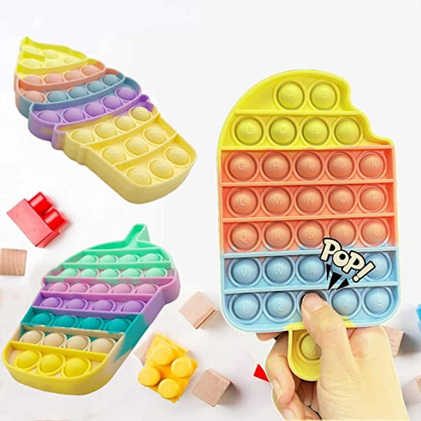 3-pack Bubbla Sensory Pop it Fidget Leksak