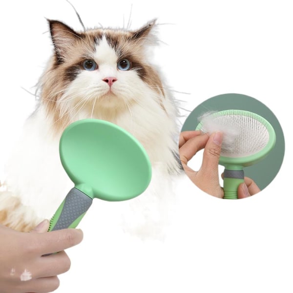 Pet Comb Pet Hair Removal Supplies Dog Float Hair Cleaning Open Knot Beauty Needle Comb Cat Hair Pulling Hair Removal Comb 1