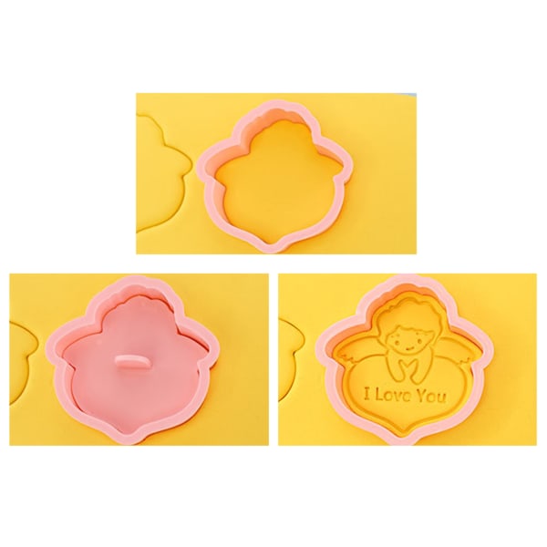 8-pack Valentine's Day Cookie Cutter Set Kjeksform