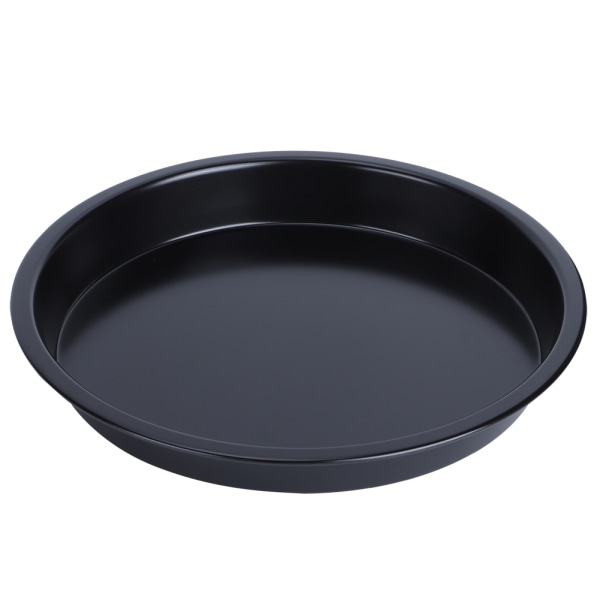 Pizzaform, Rund, Non-Stick, Carbonstål, Bageform, Kageform, Brødform, Køkkenredskab (23 cm)