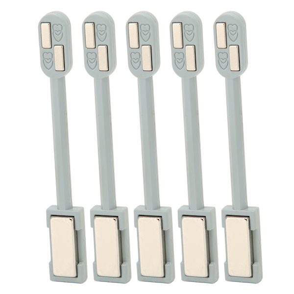 5 stk Neglekunst Magnetisk Stick Profesjonell Hjemmesalong DIY Dobbelthodet Neglemagnet Stick for Gel Polish