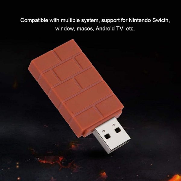 Trådlös styrenhetsadapter, 8Bitdo USB Bluetooth-adapter