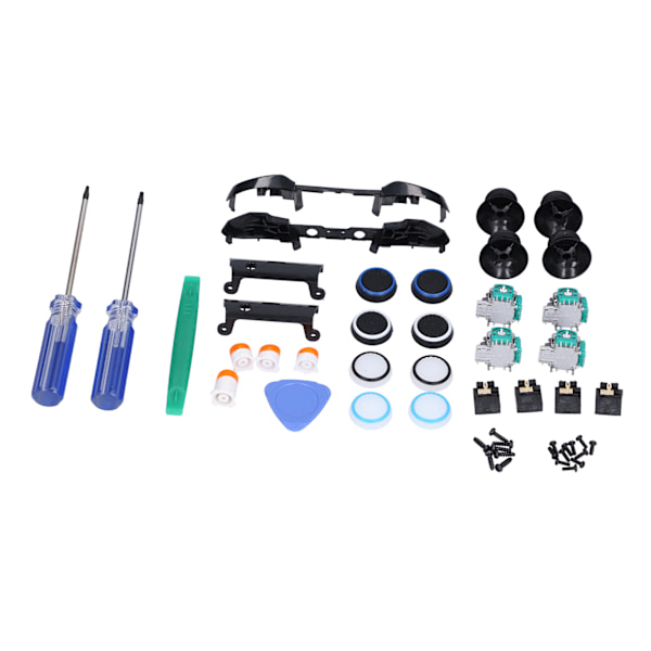 QM21071021 Reservdelar Spelkontroll Kit Joystick Bumpers Triggers ABXY Knappar Kontroll Reparationssats