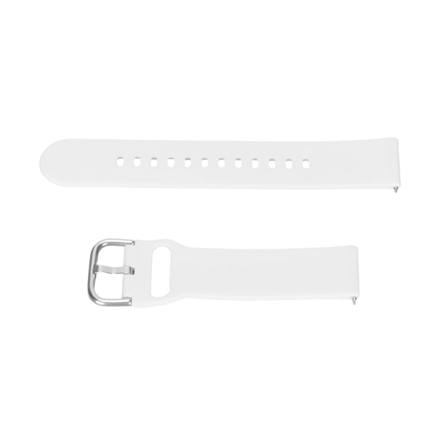 Smartwatch Rem 20mm Silikon Urrem Til Amazfit GTS 3 GTS 2 Bip S Bip U Hvid