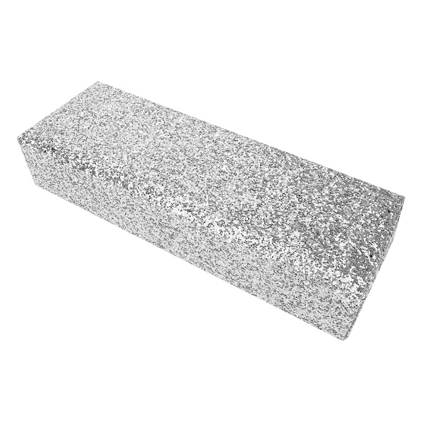 Glimmande Sekvens Nagelkonst Bordmatta Kudde Pad Kudde Handhållare Handstöd Manikyrverktyg (Silver Kudde)