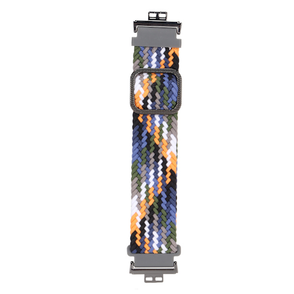 Justerbart Nylon Armband för Huawei Watch Fit Band Stickade Elastiska Solo Loop Armband Denim