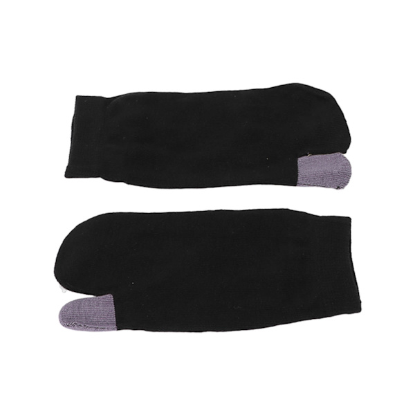 Trendiga Två-Tåstrumpor Andningsbara Fingersockor Svett Absorberande Ren Färg Ankelstrumpor