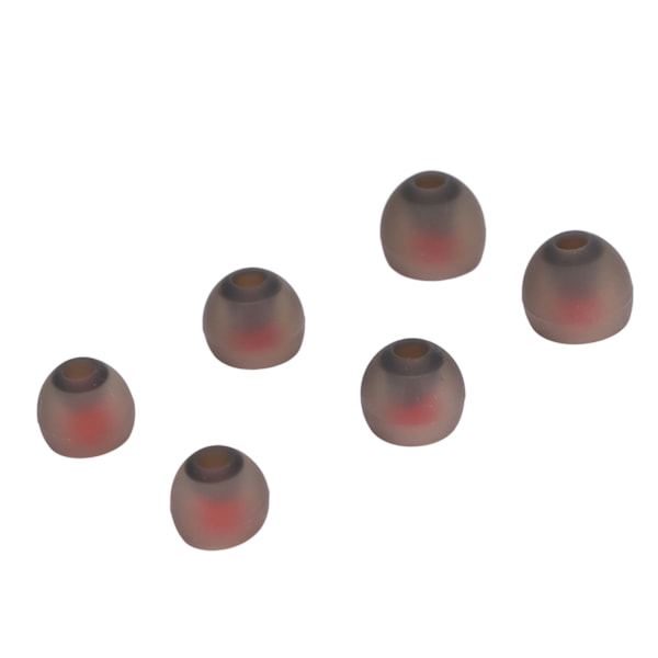 6 st ersättnings öronsnäckor ergonomisk brusreducering öronsnäckor för 3,8-5,8 mm öronsnäckor