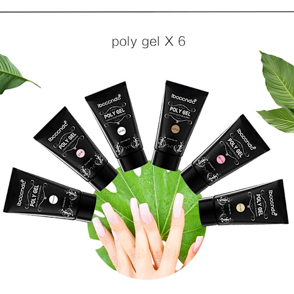 Presentask 5-pack förlängningslim transparent