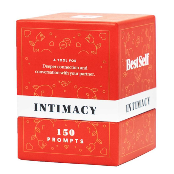 150 Kort Intimitetsspil af BestSelf Brætspil Party Kortspil