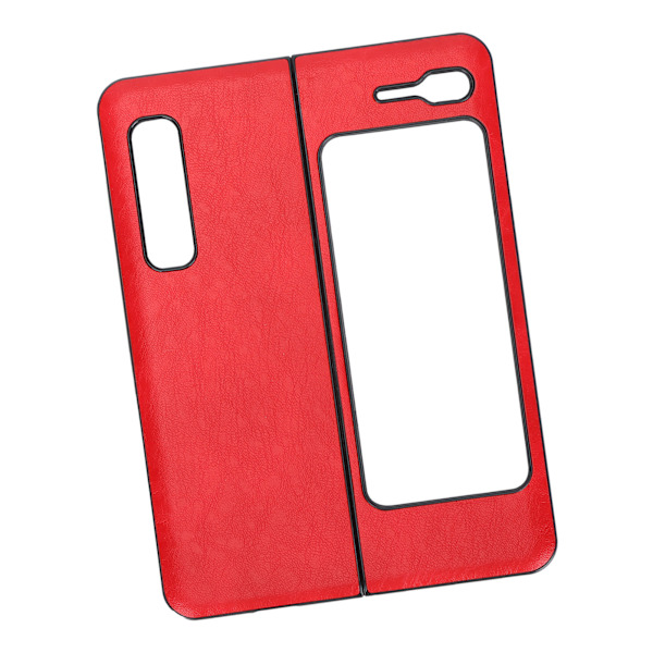 Läderfodral för mobiltelefon, anti-repor, skyddande skal för Samsung Galaxy Z Fold 1 W20 (Röd)