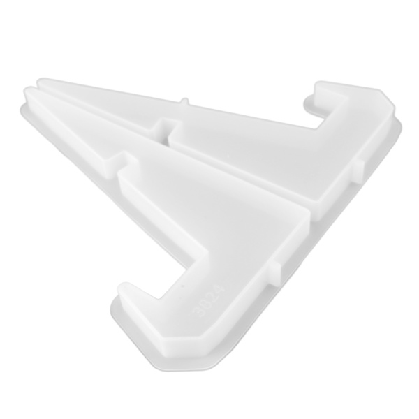 Plade Display Stativ Silikonform DIY Fleksibilitet Modstandsdygtighed Mobiltelefonholder Harpiksform til Ur Tablet Lille
