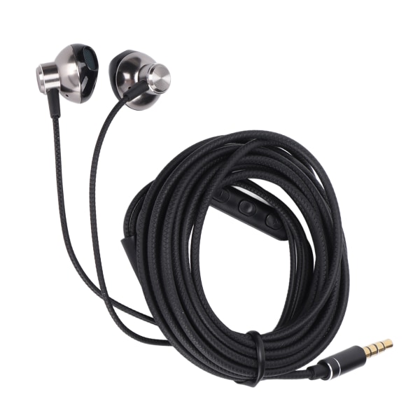 D20 Langalliset kuulokkeet Langalliset nappikuulokkeet Kuulokkeet Automaattinen melunvaimennus Sisäänrakennettu mikrofoni 3,5 mm Musta