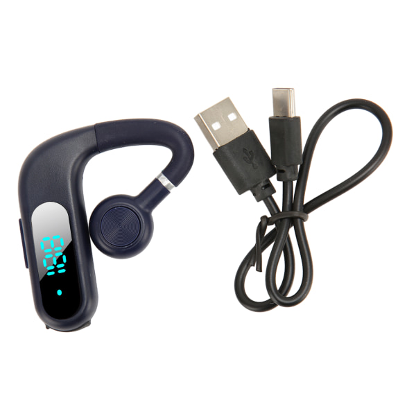 Bluetooth kuuloke V5.3 melua vaimentava hands free -kuuloke Ultrakevyt kannettava 180 astetta kääntyvä mikrofoni Business Blueille