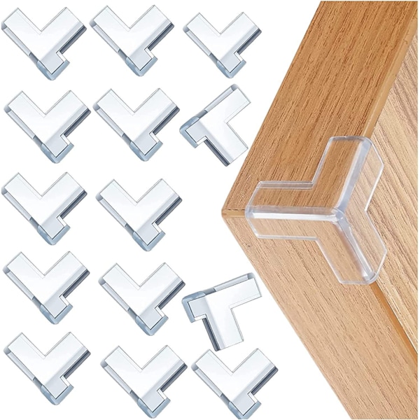 12 kpl/24 kpl pöytä, pöytä, kulma, ikkuna törmäyssuojakulma, törmäyssuojakulma silikoninen suojakotelo Drop Shape 24pcs