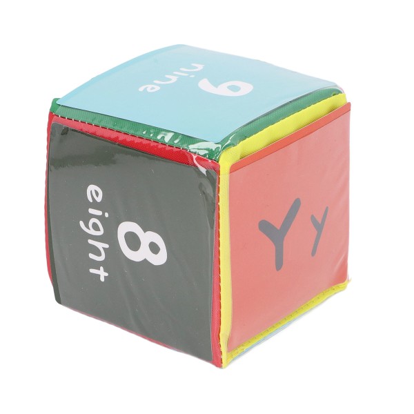 Bløde Skum Spil Terninger DIY Uddannelse Spil Terninger Legetøj med 6-Sided Clear Card Lommer 3.9inch