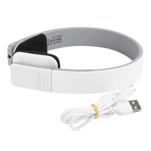 BQ618 Trådlösa Bluetooth Stereo Sport Hörlurar Löpning Fitness Tung Bas Ljud Handsfree Vit