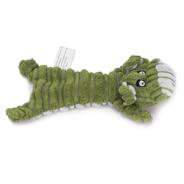 Pet Vocal Toy Manchester Valp Katt Bitträning Interativ leksak för små medelstora hundgrön