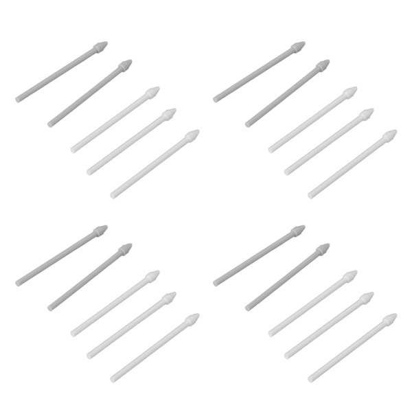 4 st S Pen Ersättningstips Enkel Installation Använd Penna Spetsverktygssats för Samsung S21 Ultra för Samsung S21 Ultra 5G Vit