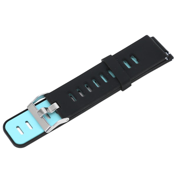 22mm Universal Silikon Sportklokke Rem Armbånd for Huawei Watch 3 for Watch 2 for Watch GT Svart Blå