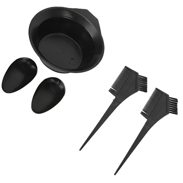 Hår färgning färgning kit hår hushåll toning skål mjuk färg borste öra lock hår färgning färg verktyg