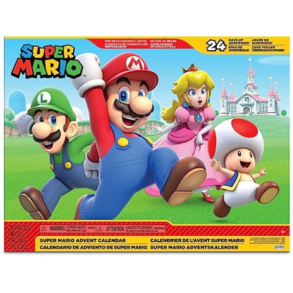 Nintendo Super Mario 12032 Adventskalender, Flerfärgad, One Size 1