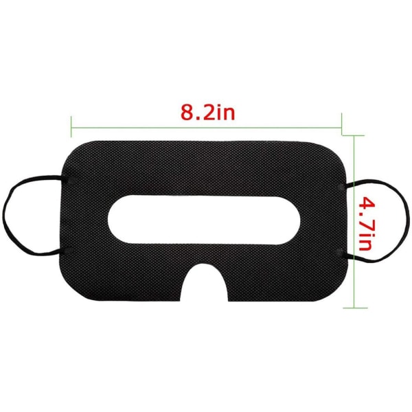 Engangs 3D VR Beskyttelsesputer Ikke-vevet Universal Øyepute for VR Engangs VR Øyeplaster