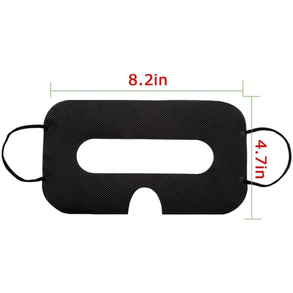 Engångs 3D VR skyddsdynor Nonwoven Universal Eye Pad för VR One time VR Eye Patches