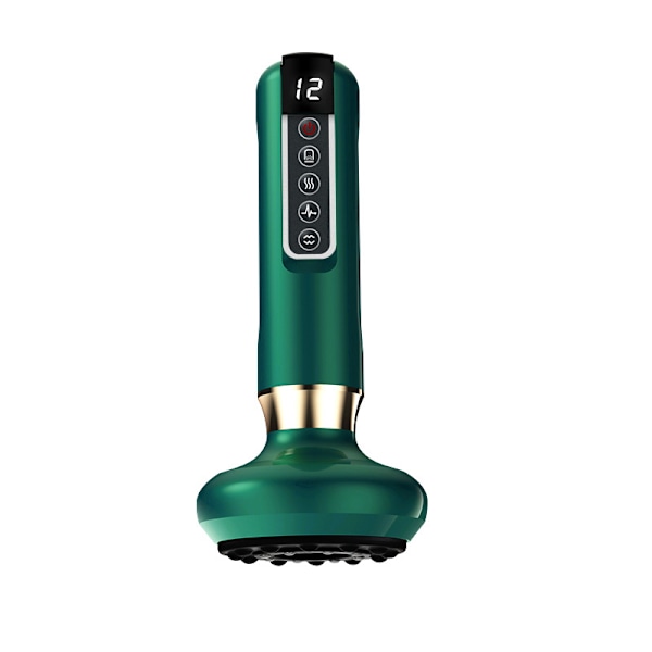 Elektrisk skrapeinstrument for lading, skraping, cupping og åpning av meridianer 12 levels white