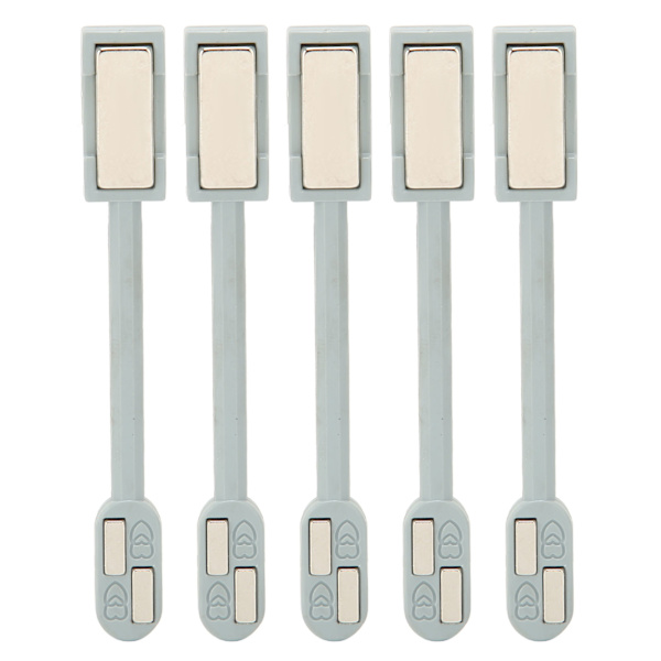 5 stk Neglekunst Magnetisk Stick Profesjonell Hjemmesalong DIY Dobbelthodet Neglemagnet Stick for Gel Polish