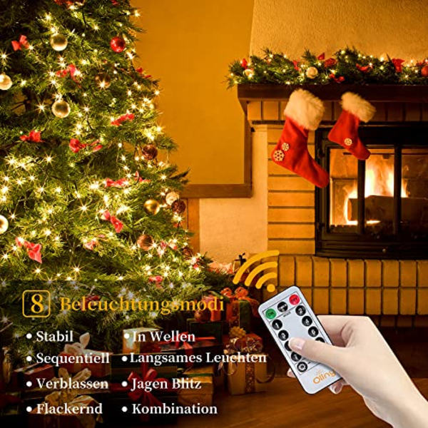 Fejelyselys Juletræ, Taozoey USB-drevet Fejelyselys, Fejelyselys Ude Inde med 8 lystilstande 1